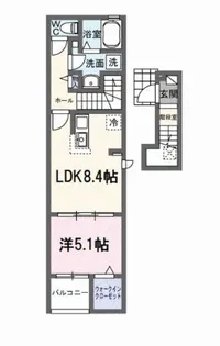 サピアリーズ C【2階】の間取り