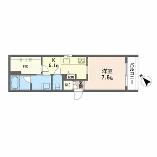 シャーメゾンアルバスⅡ【2階】の間取り