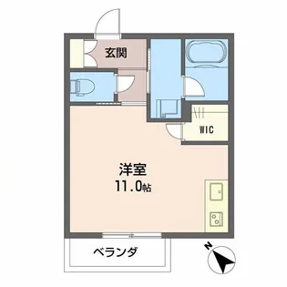 シャーメゾンDAIⅡ【1階】の間取り