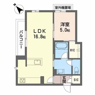 シャーメゾンDAIⅡ【2階】の間取り