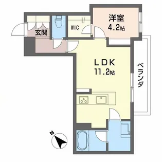 シャーメゾンDAIⅡ【1階】の間取り
