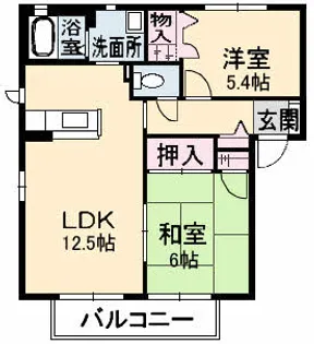 アスト【1階】の間取り