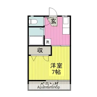 メゾン M A【2階】の間取り