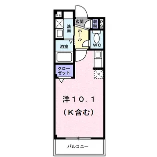 グラン・シエロ【208号室】の間取り