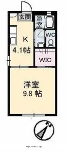 シャーメゾン藤井 B棟【2階】の間取り