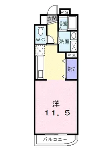 アーバン ステージ【205号室】の間取り