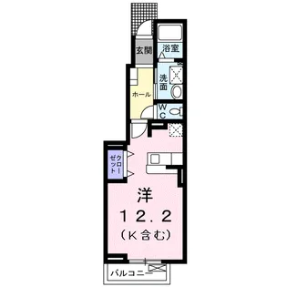 ステージⅡ【1階】の間取り