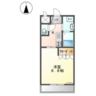 ルミナススター【202号室】の間取り