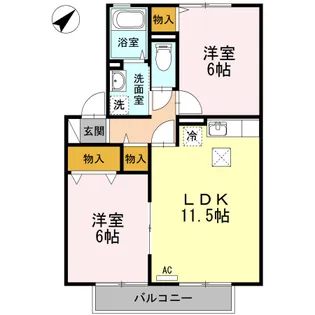 リビエールNO1【1階】の間取り