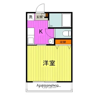 エクスリート・KⅡ【2階】の間取り