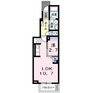 なでしこ【1階】の間取り