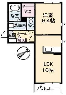 シャーメゾンYAMATO【2階】の間取り