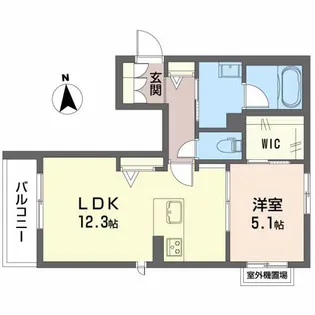 リラフォート八王子BELS認証【2階】の間取り