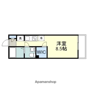 COLLINA白石【1階】の間取り