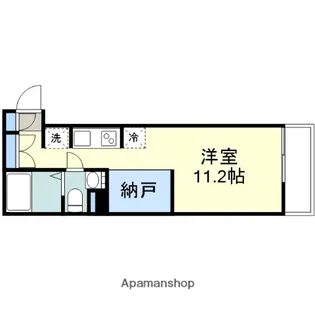 COLLINA白石【2階】の間取り