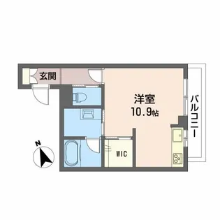 シャーメゾン キャスタ【2階】の間取り