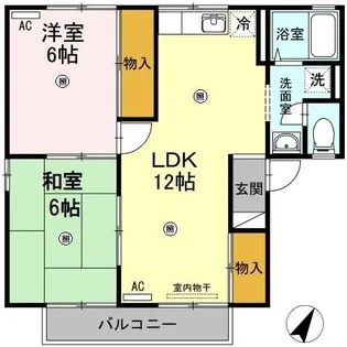 MORE A棟【2階】の間取り