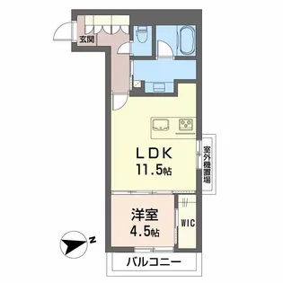 ADIMU’S APPEARANCE【3階】の間取り