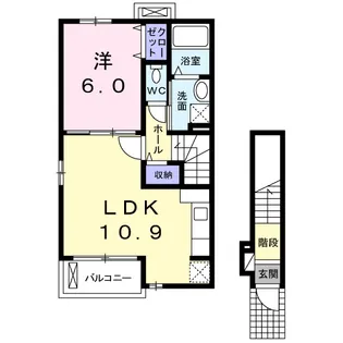 シャイニング バレー【2階】の間取り