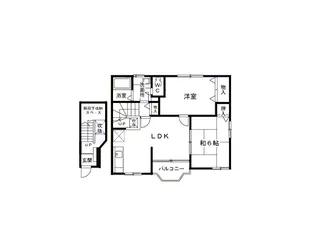 BEL FLORA【2階】の間取り