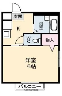 ディアス21【201号室】の間取り