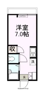 ヴィラルピナス【302号室】の間取り