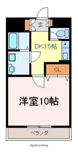 アーネストリー【205号室】の間取り