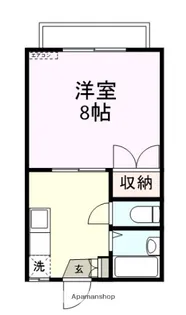 フォーブル橋本【203号室】の間取り