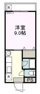 パルセシガ【403号室】の間取り