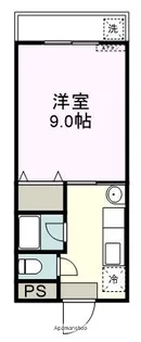 パルセシガ【302号室】の間取り