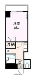 ピーチガーデン【505号室】の間取り