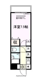 ビブレマンション宇部【503号室】の間取り