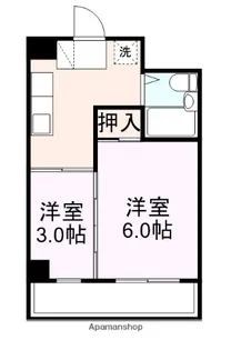 椎山マンション【503号室】の間取り
