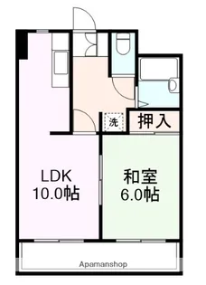 椎山マンション【212号室】の間取り