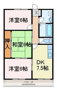 ニューマリッチ【105号室】の間取り