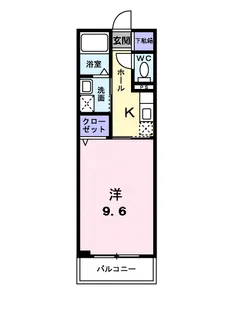 流川グランフォート【2階】の間取り
