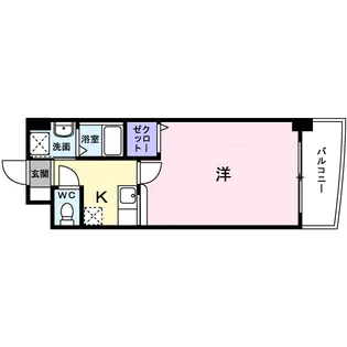 クラシオン・ルガール イシカワ【2階】の間取り