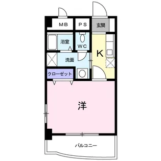 グロース・バウム【3階】の間取り