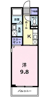 グランデュールR【2階】の間取り