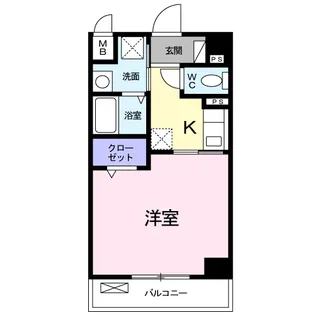 クラシオンルガール イシカワⅡ【5階】の間取り