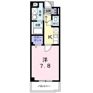 フェルマータ【3階】の間取り