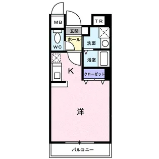 エスポワール【1階】の間取り