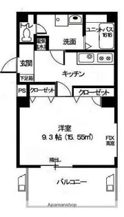 アビリティ上町弐番館【6階】の間取り