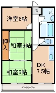 ニューマリッチ【205号室】の間取り