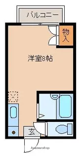 福博荘【206号室】の間取り