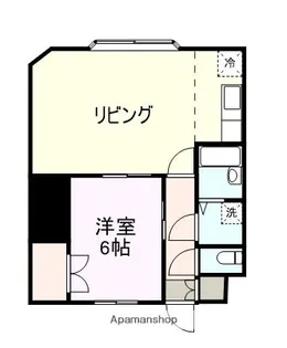 オレンジハイツ【203号室】の間取り