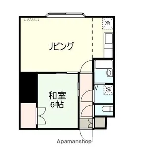 オレンジハイツ【101号室】の間取り