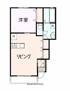 SUNNY−K A棟【101号室】の間取り