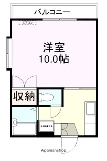 アトリス壱番館【101号室】の間取り