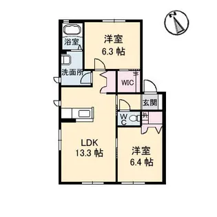 グランマストシエロ Ⅳ棟【1階】の間取り